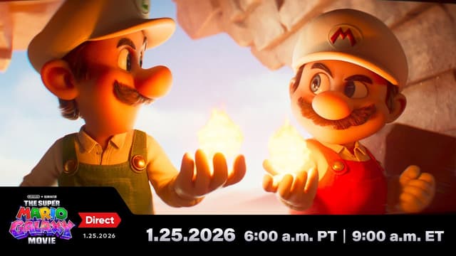 The Super Mario Galaxy Movie Direct 1.25.2026 - YouTube - Featured Image