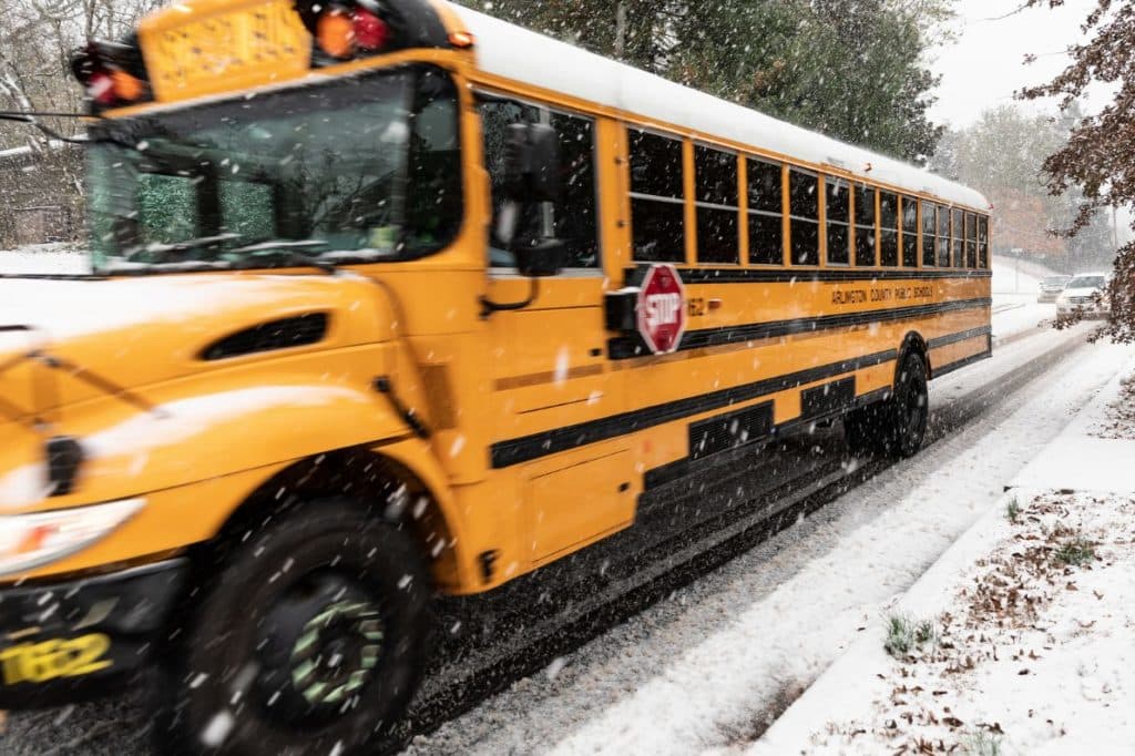 JUST IN: Schools will reopen on a two-hour delay Tuesday, APS says | ARLnow.com - Featured Image