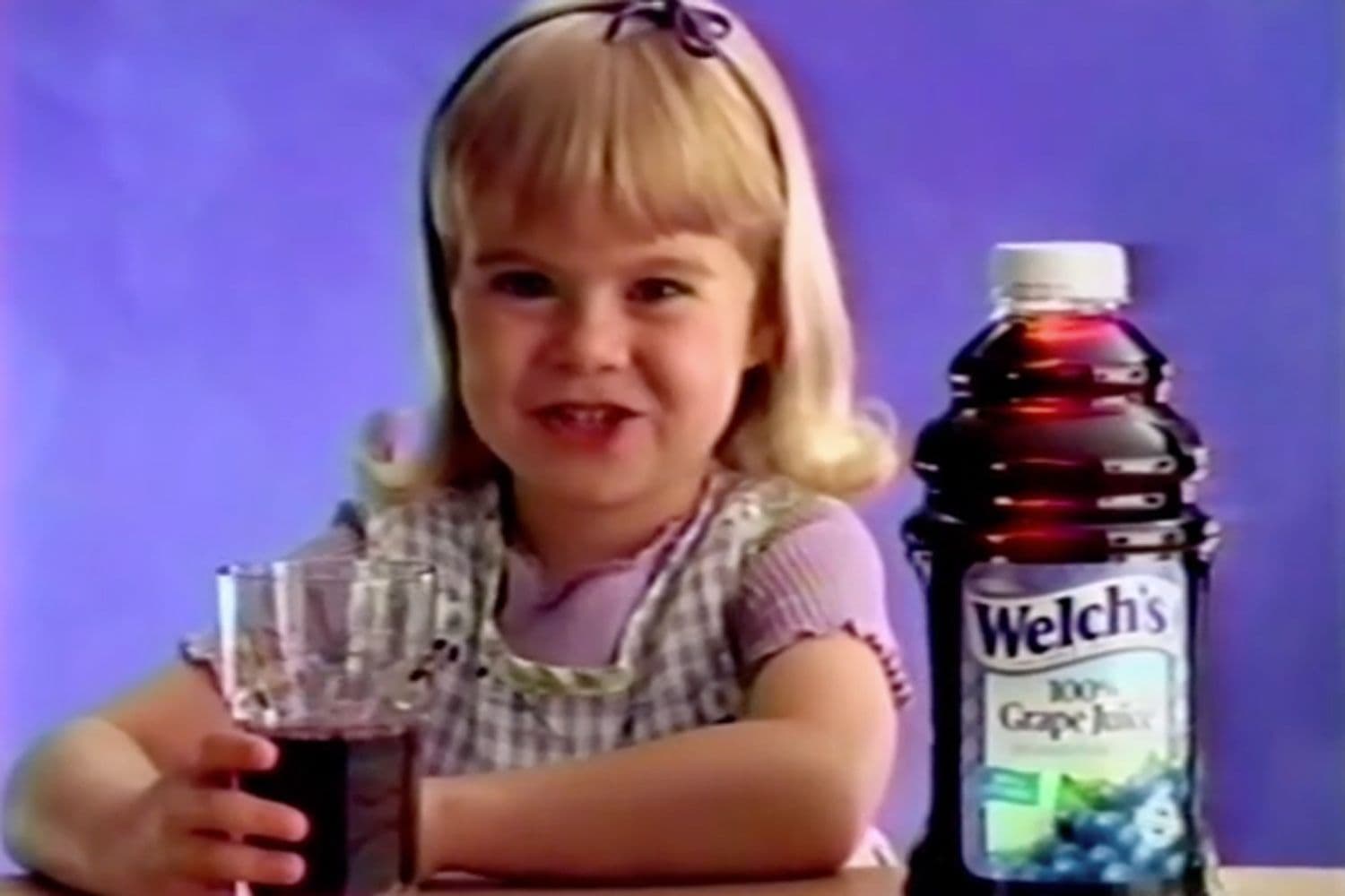 Welch’s 'Grape Juice Girl' Makes First Return to the Brand Since the ’90s Commercials — Here’s Where She is Now! - Featured Image