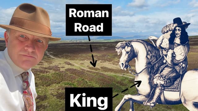 Footsteps of a King on a Roman Road - Featured Image