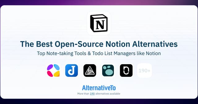 Ready to make the jump from Notion? Check these solid open-source note taking alternatives - Featured Image