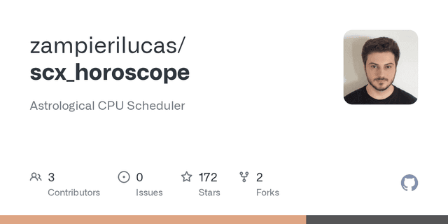 GitHub - zampierilucas/scx_horoscope: Astrological CPU Scheduler - Featured Image