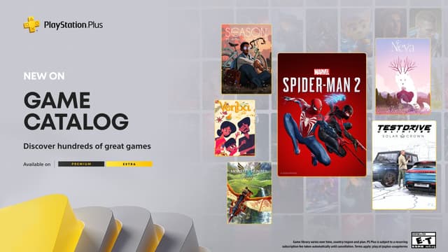 PlayStation Plus Game Catalog for February: Marvel’s Spider-Man 2, Test Drive Unlimited Solar Crown, Neva, Season: A Letter to the Future and more – PlayStation.Blog - Featured Image