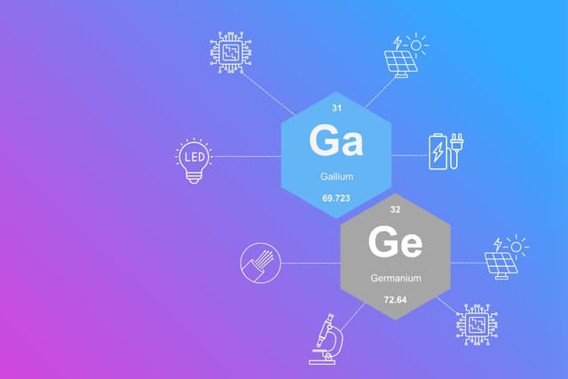 China’s Germanium Exports Slump Year on Year – Gallium Edges Higher - rawmaterials.net - Featured Image