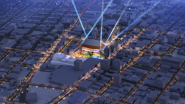 Split emerges over who should run downtown Saskatoon arena district | CBC News - Featured Image