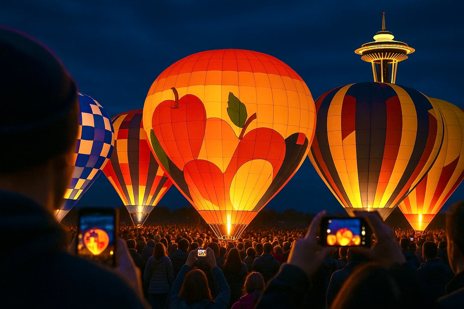 Seattle Ballooning's Hot Air Balloon Spectacular - Seattle Ballooning - Featured Image