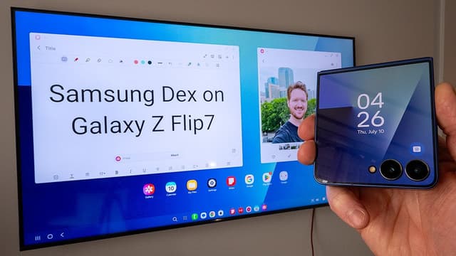The Galaxy Z Flip7 Supports Samsung Dex - Featured Image