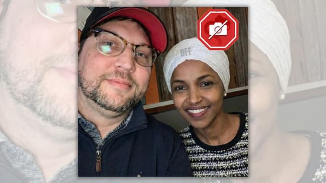 Look out for image claiming to show Ilhan Omar with suspected attacker | Snopes.com - Featured Image