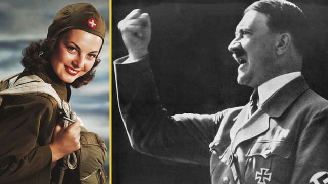 Why women in Allied countries wore red lipstick to protest Hitler during WWII | Snopes.com - Featured Image