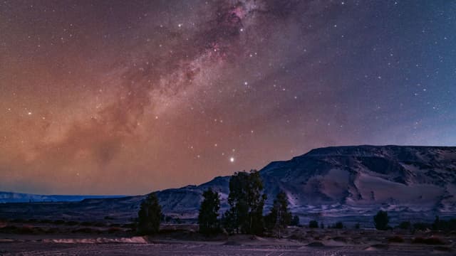See the Milky Way glow with the stars of the Summer Triangle above Egypt's Black Desert | Space - Featured Image