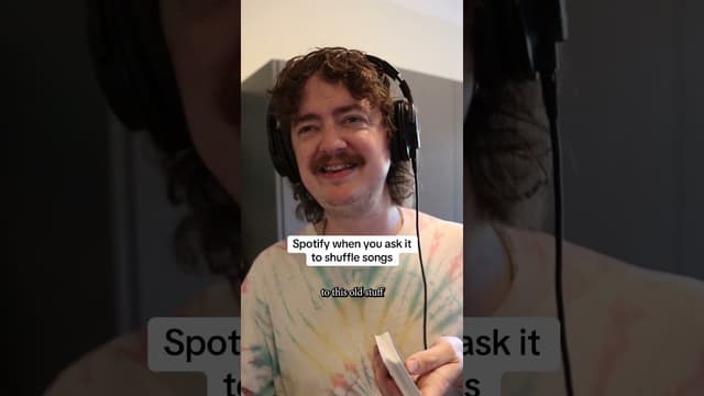 Asking Spotify to shuffle #spotify #spotifywrapped #wrapped #skit #comedy #aussiecomedy #aussie - Featured Image