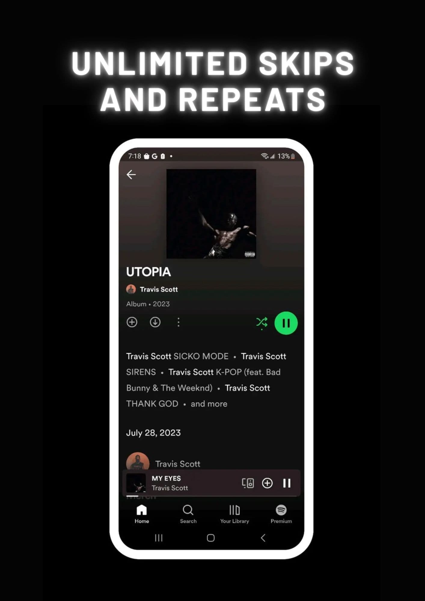 Spotify Mod Apk Premium Unlocked Apk Download v9.0.82.1008 (No Ads, All Features Unlocked) – 2025 Guide - Featured Image