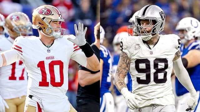 What are the trade values of 49ers' Mac Jones, Raiders' Maxx Crosby? | Yardbarker - Featured Image