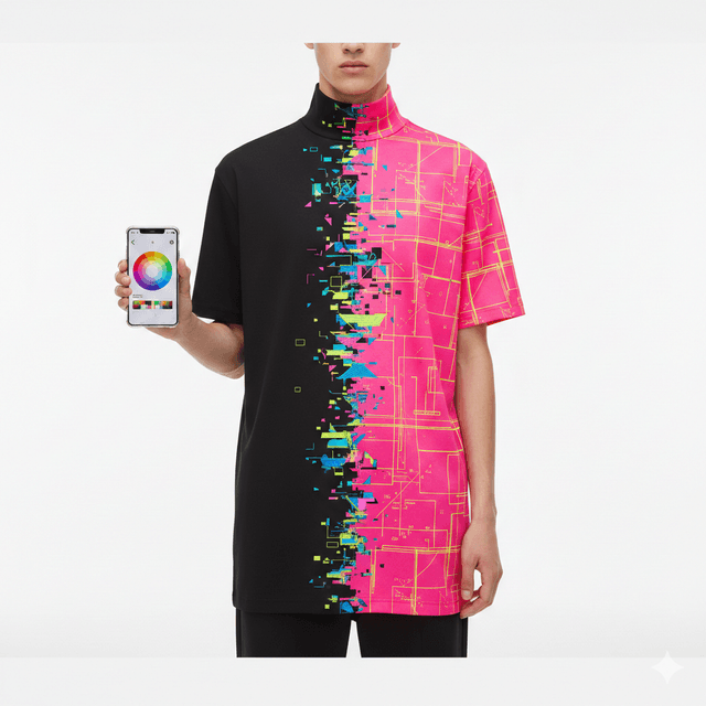 The End of Fast Fashion: Why Your Next T-Shirt Will Change Color With an App - Featured Image