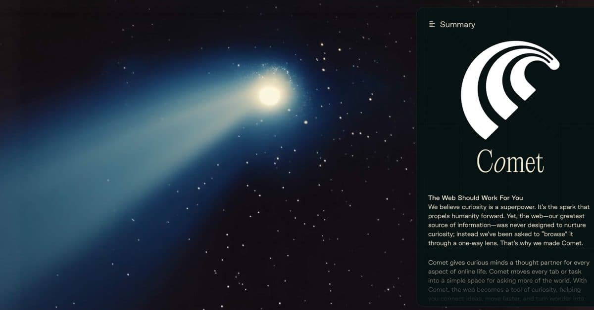 Perplexity launches Comet, its AI - Featured Image
