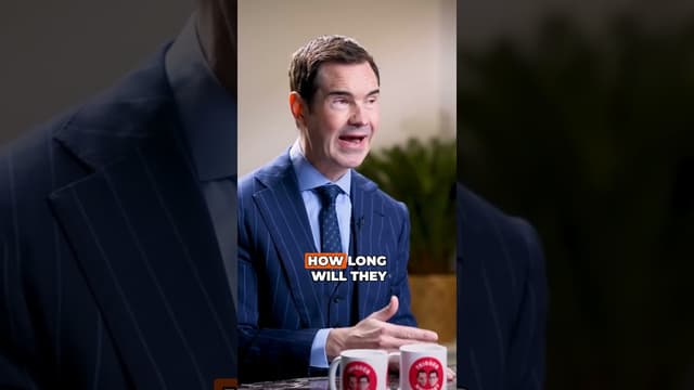 Everyone’s worried AI will take their job… Jimmy Carr thinks that’s the least scary part. - Featured Image