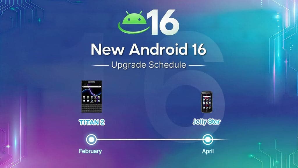Unihertz Announces Planned Android 16 Upgrades for Titan 2 and Jelly Star - Featured Image