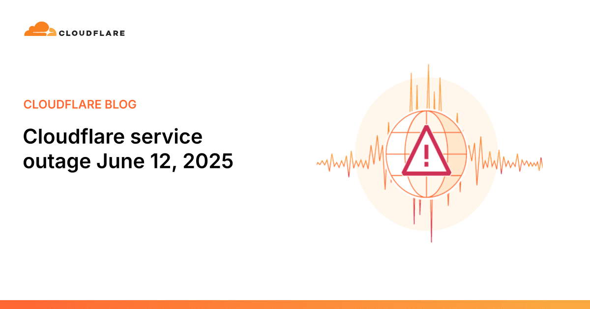 Cloudflare service outage June 12, 2025 - Featured Image