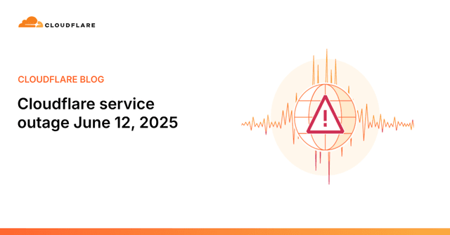Cloudflare service outage June 12, 2025 - Featured Image