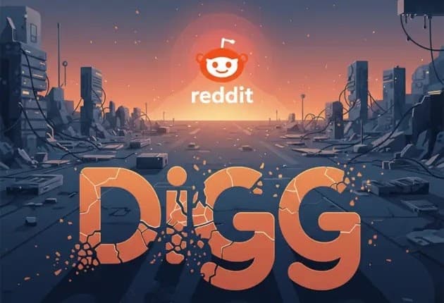 How Digg Died and Reddit Took Over: The Web 2.0 Giant That Fell Too Fast - Featured Image