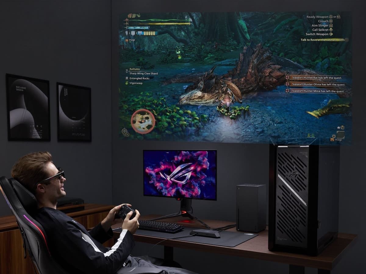 The New ROG XREAL R1 Glasses Might Just be the Future of Gaming  | Man of Many - Featured Image