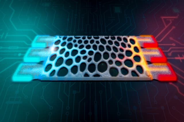 MIT engineers design structures that compute with heat | MIT News | Massachusetts Institute of Technology - Featured Image