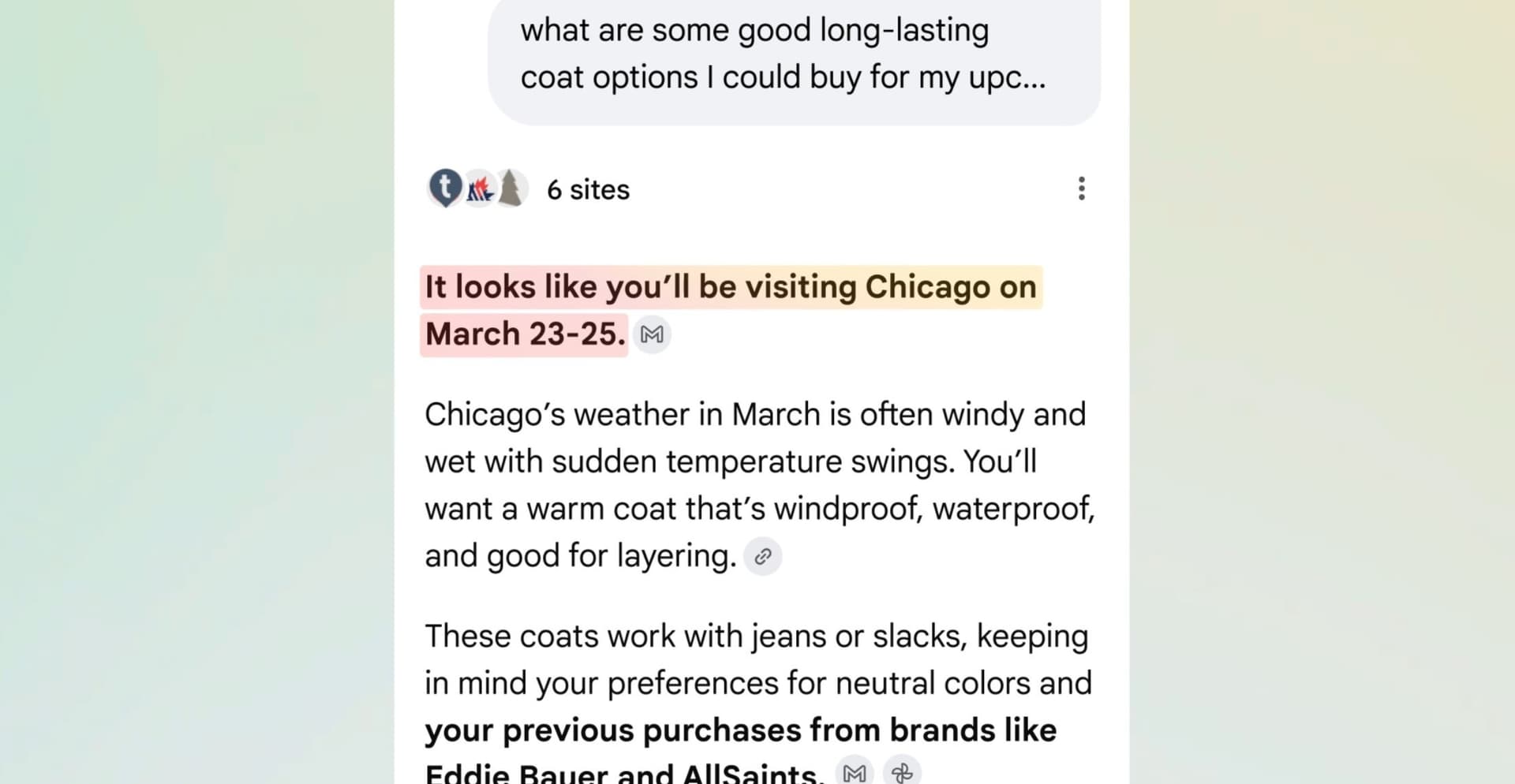 Google Search AI Mode can use Gmail and Photos to get to know you | The Verge - Featured Image
