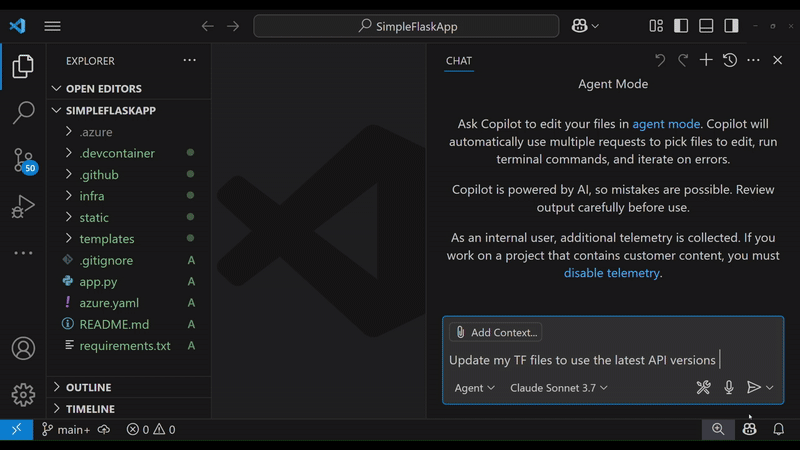 Announcing General Availability of GitHub Copilot for Azure—Now with Agent Mode - Featured Image