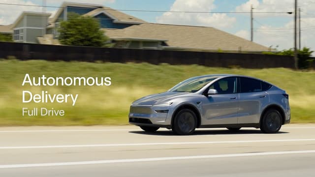 Autonomous Tesla Delivery | Long Version - Featured Image