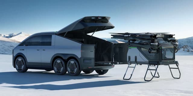 This Xpeng Chinese EV Comes with a Deployable Personal Aircraft - Featured Image
