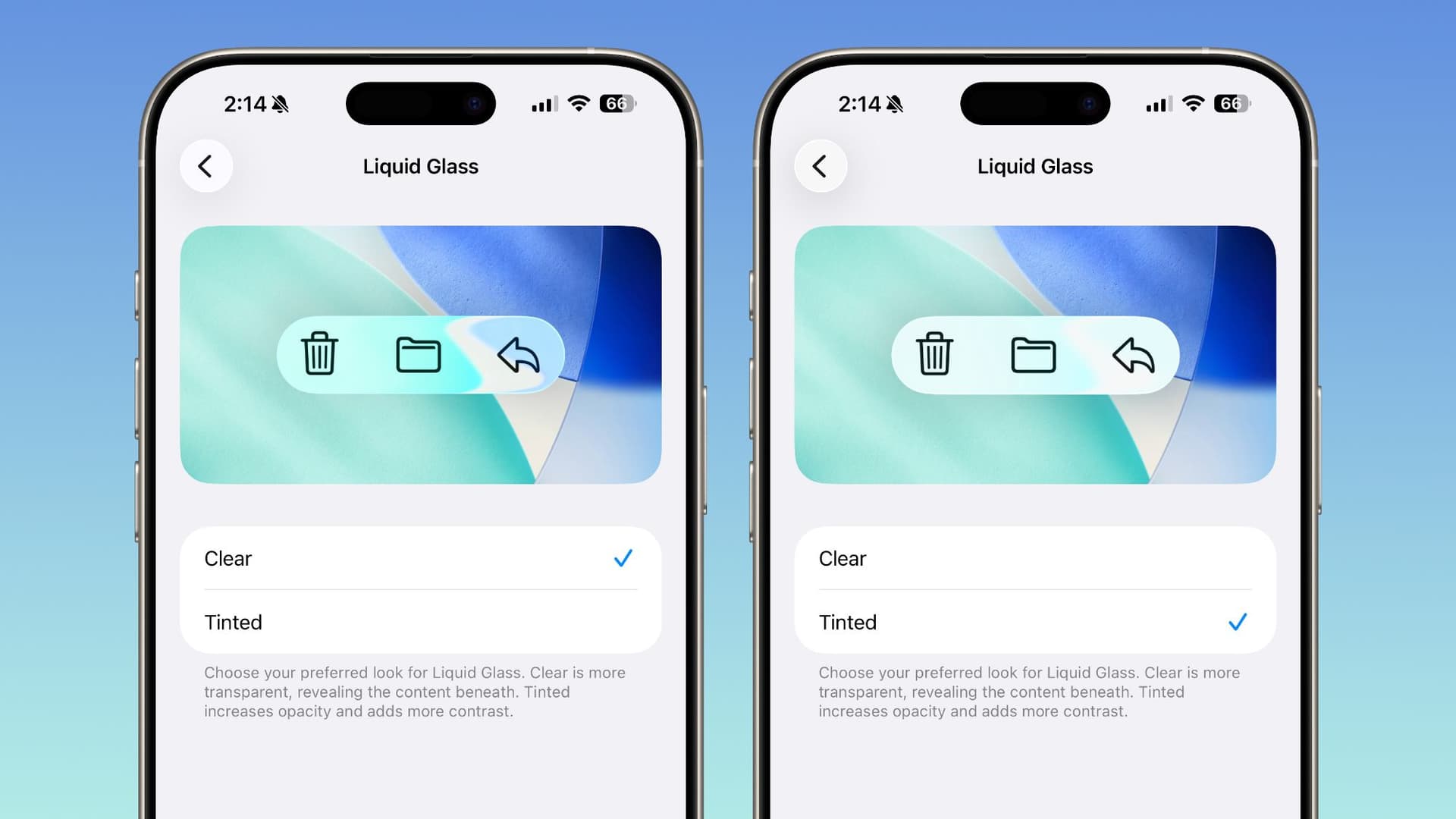 iOS 26.1 Beta 4 Lets Users Control Liquid Glass Transparency with New Toggle - Featured Image