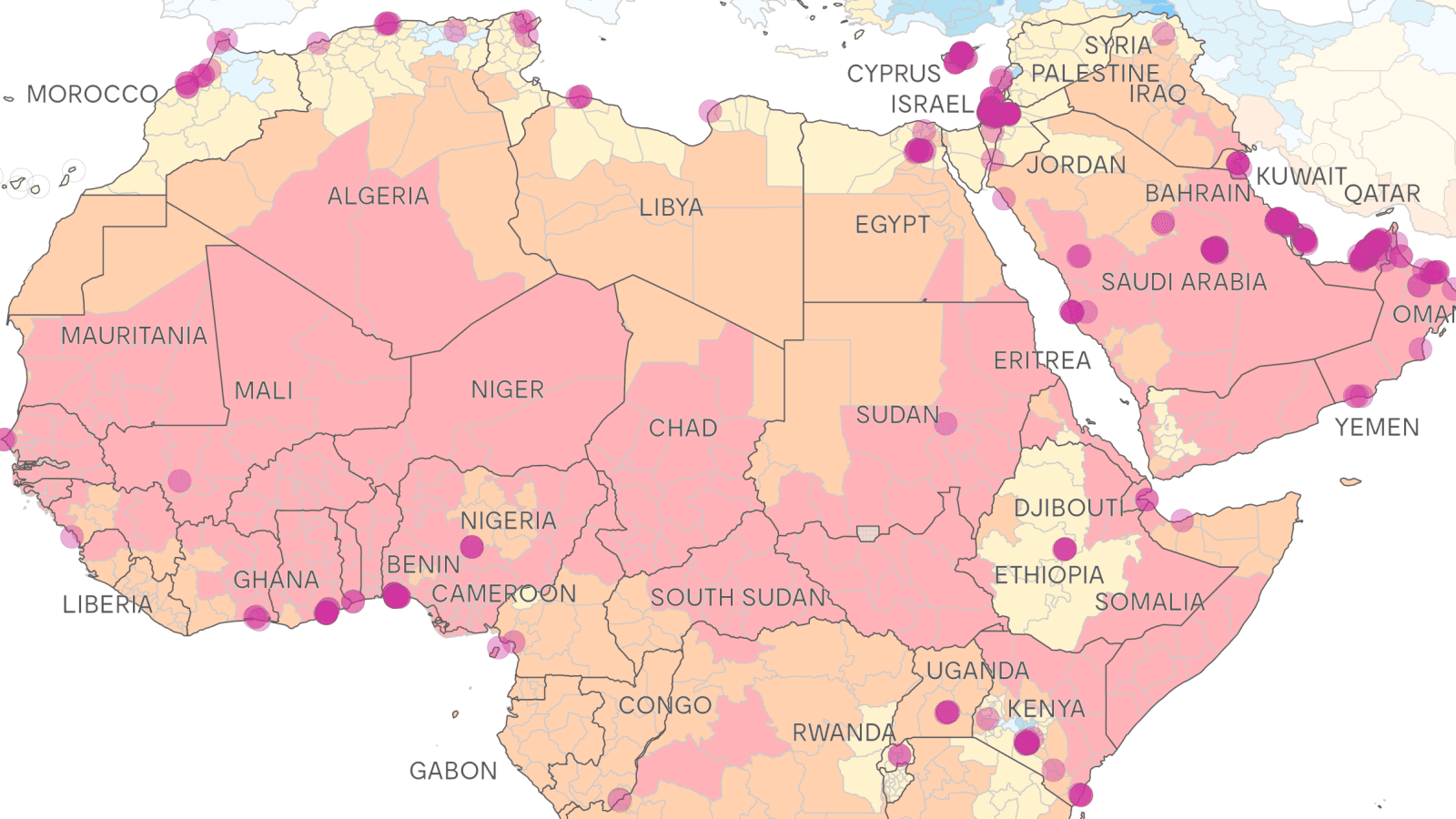 We mapped the world’s hottest data centers - Featured Image