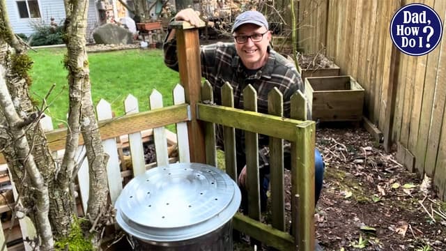 How to Make a DIY Metal Compost Bin - Featured Image