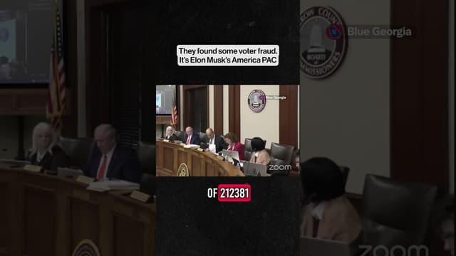 They found some voter fraud. It’s Elon Musk's America PAC - Featured Image