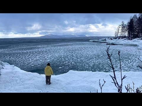 Seven Chinese tourists drown after car falls through ice in Russia - Featured Image