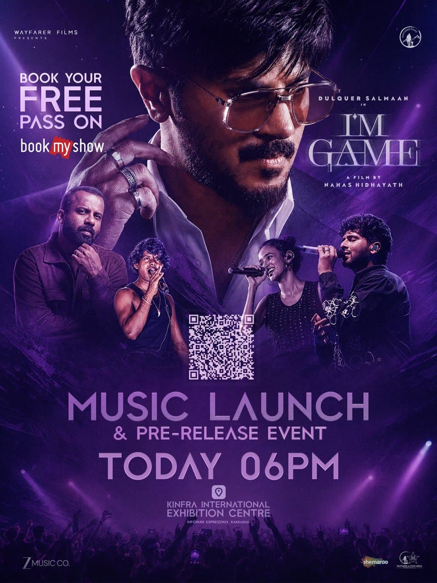 Dulquer Salmaan's 'I'm Game' Music Launch Kicks Off in Kochi