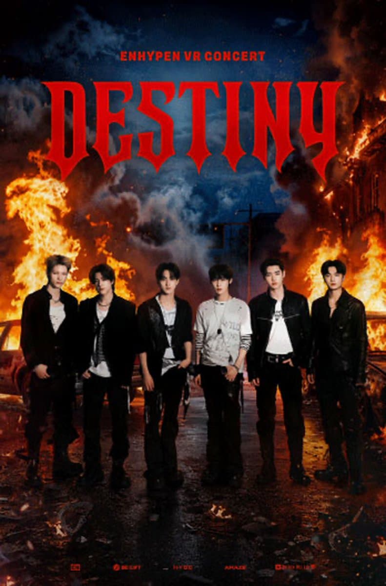 ENHYPEN Announces VR Concert DESTINY for Anniversary