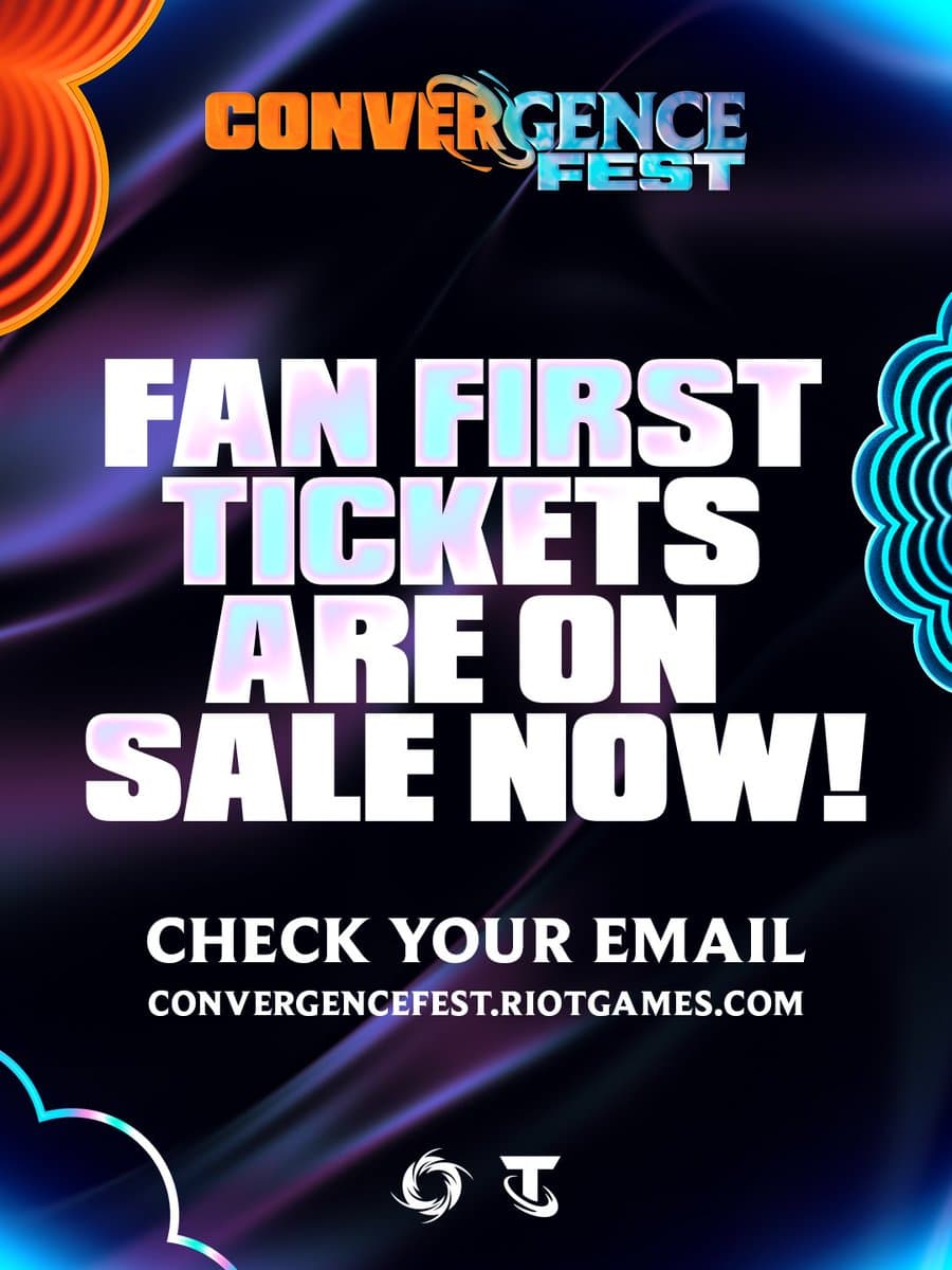 Convergence Fest Fan First Tickets Hit Inboxes for TFT and Riftbound