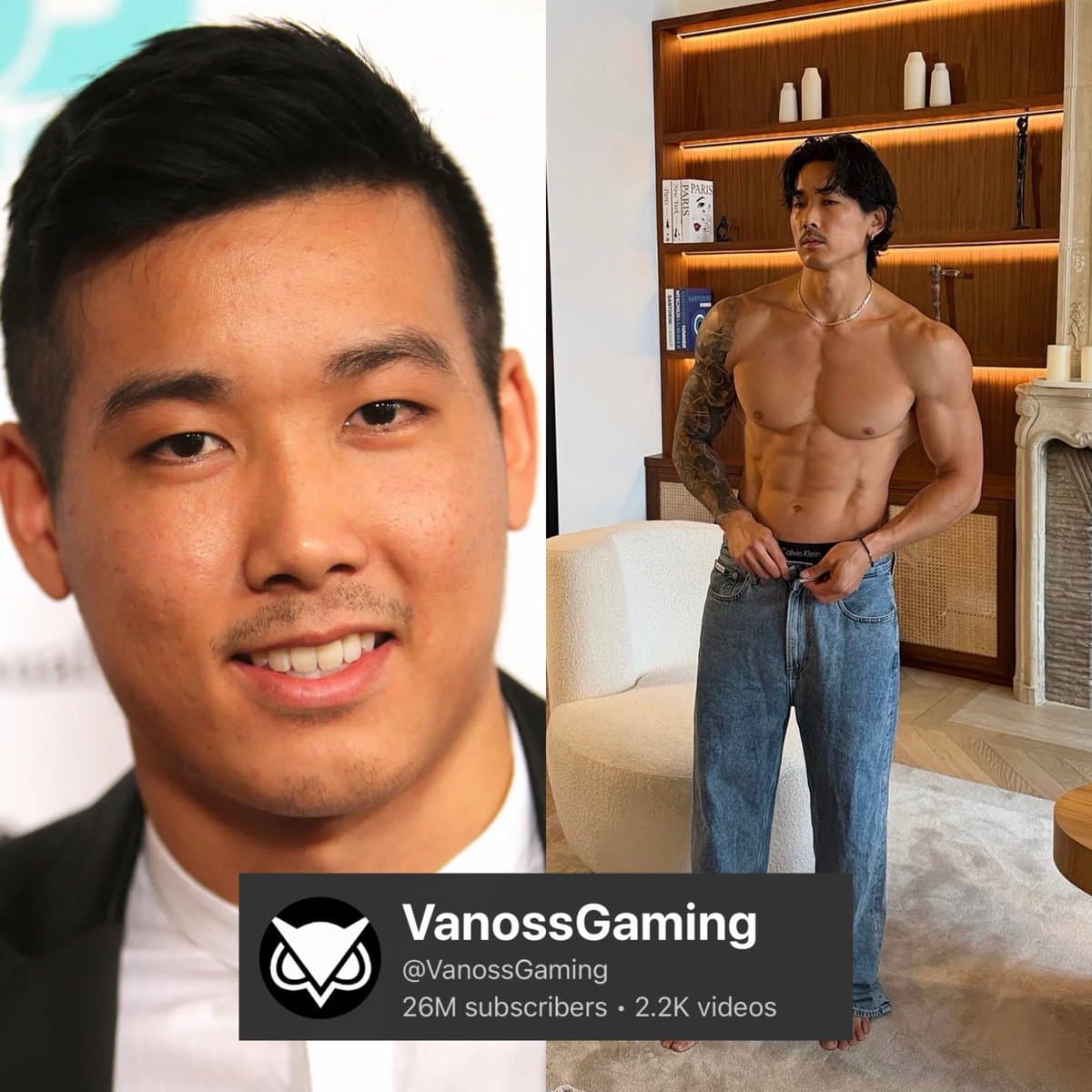 VanossGaming's Muscular Physique Draws Online Buzz