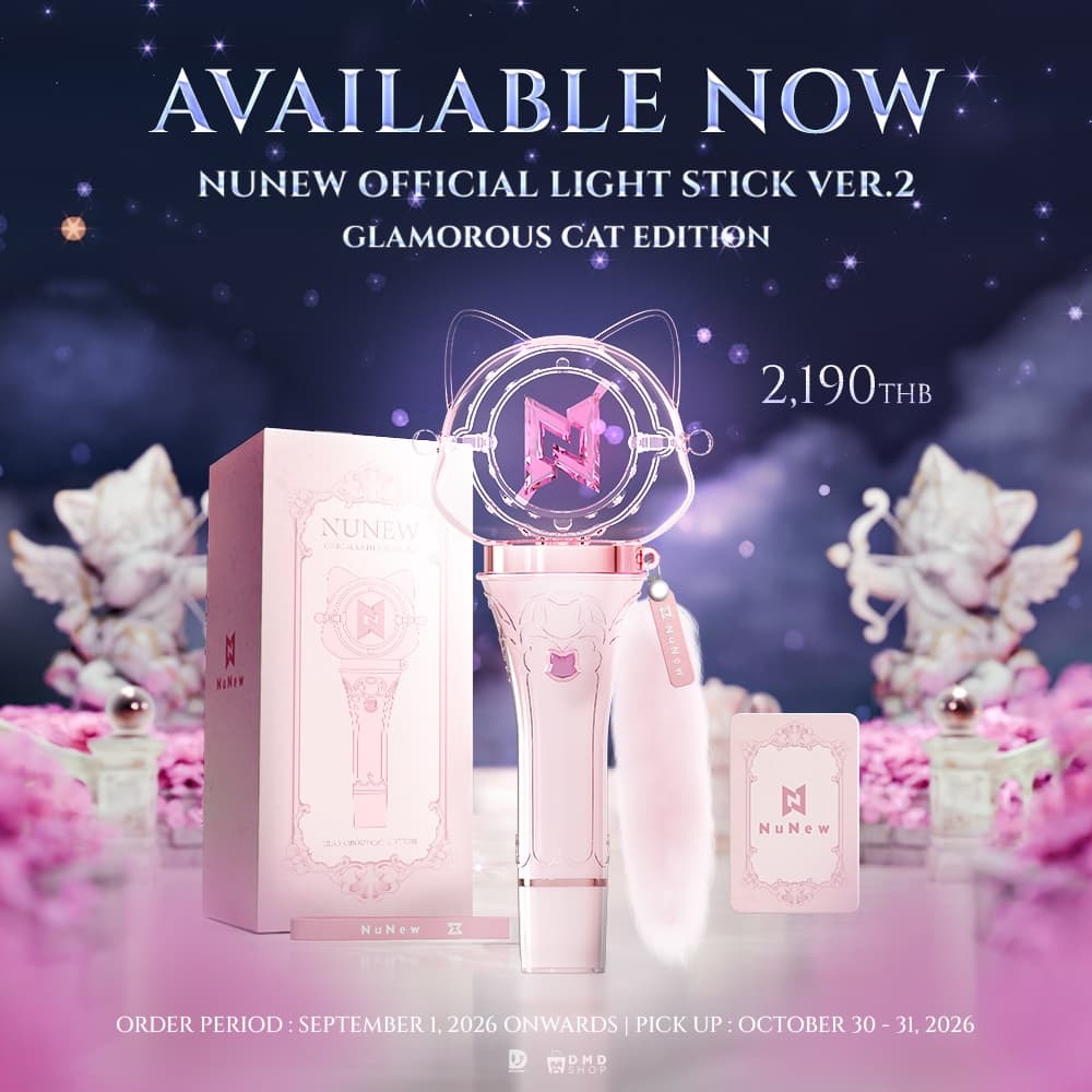 NuNew Announces Glamorous Cat-Themed Solo Concert and Light Stick