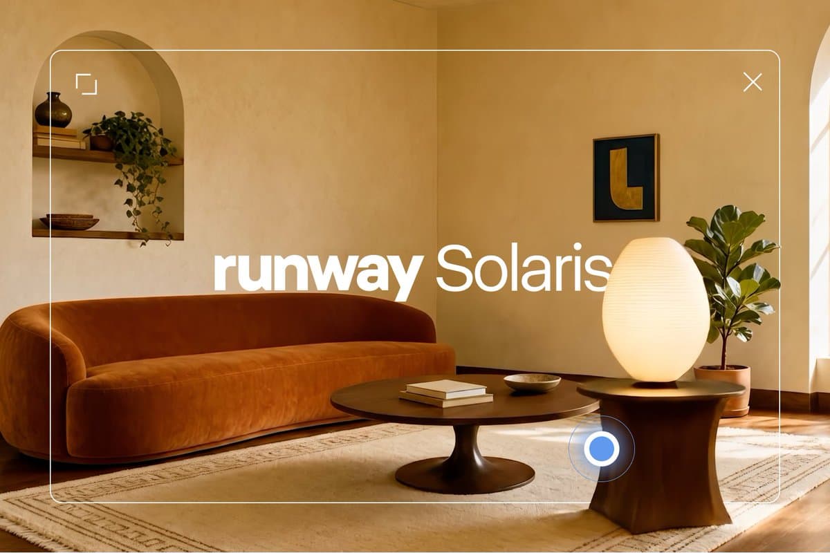Runway Unveils Solaris for Code-Free Interactive Interfaces