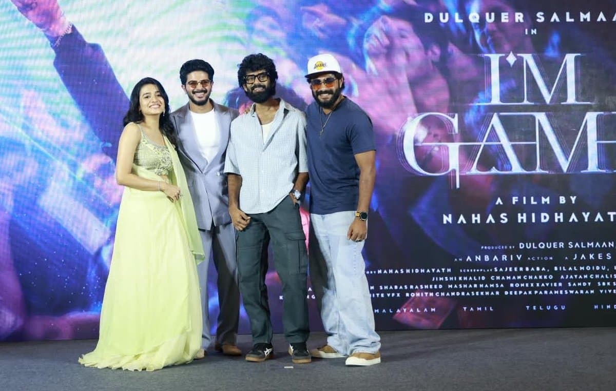 Dulquer Salmaan Steals Spotlight at I'm Game Chennai Press Meet