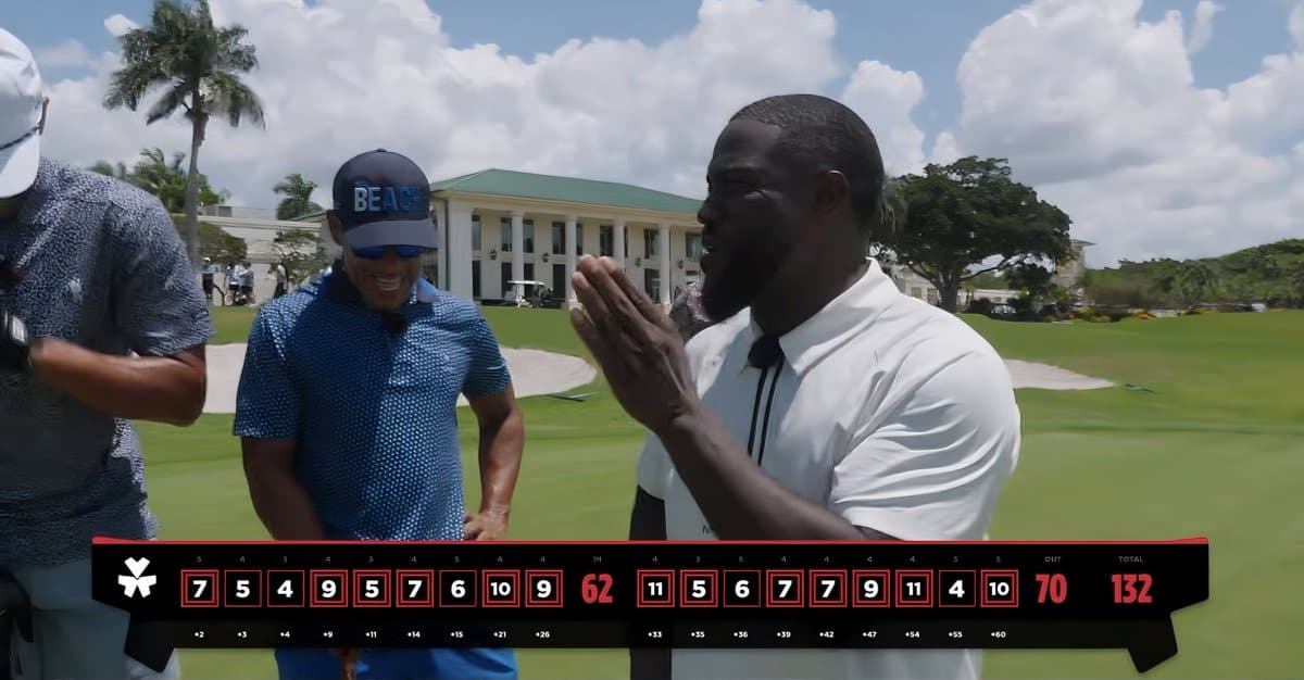 Kevin Hart Launches Golf YouTube Channel with 132 Score