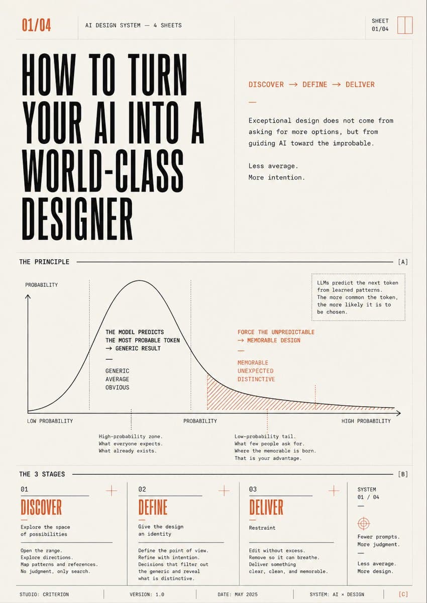 Ex-Apple Designer Shares AI Creativity Framework