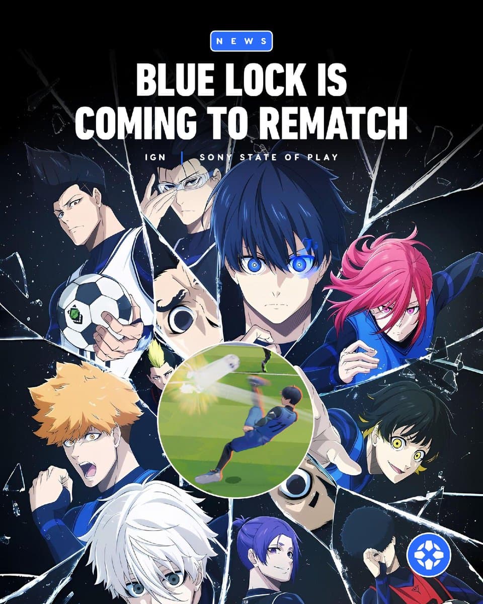Blue Lock is Coming to Rematch