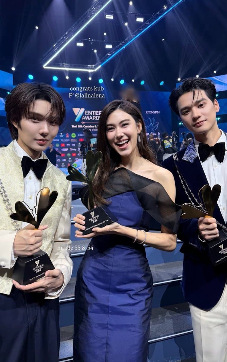 Keng and Namping Shine at Y Entertain Awards 2026