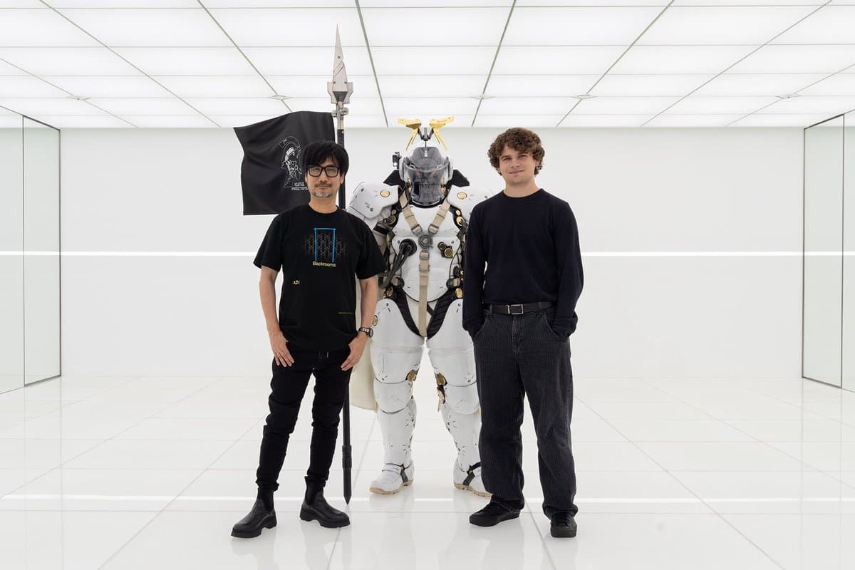 Hideo Kojima Hosts Young 'Backrooms' Director Kane Parsons at Tokyo Studio