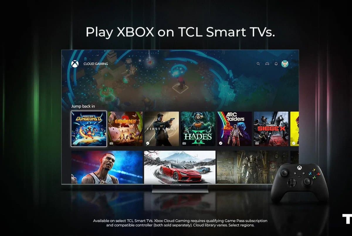 Microsoft Partners with TCL for Xbox Cloud Gaming on Smart TVs Amid Usage Limits