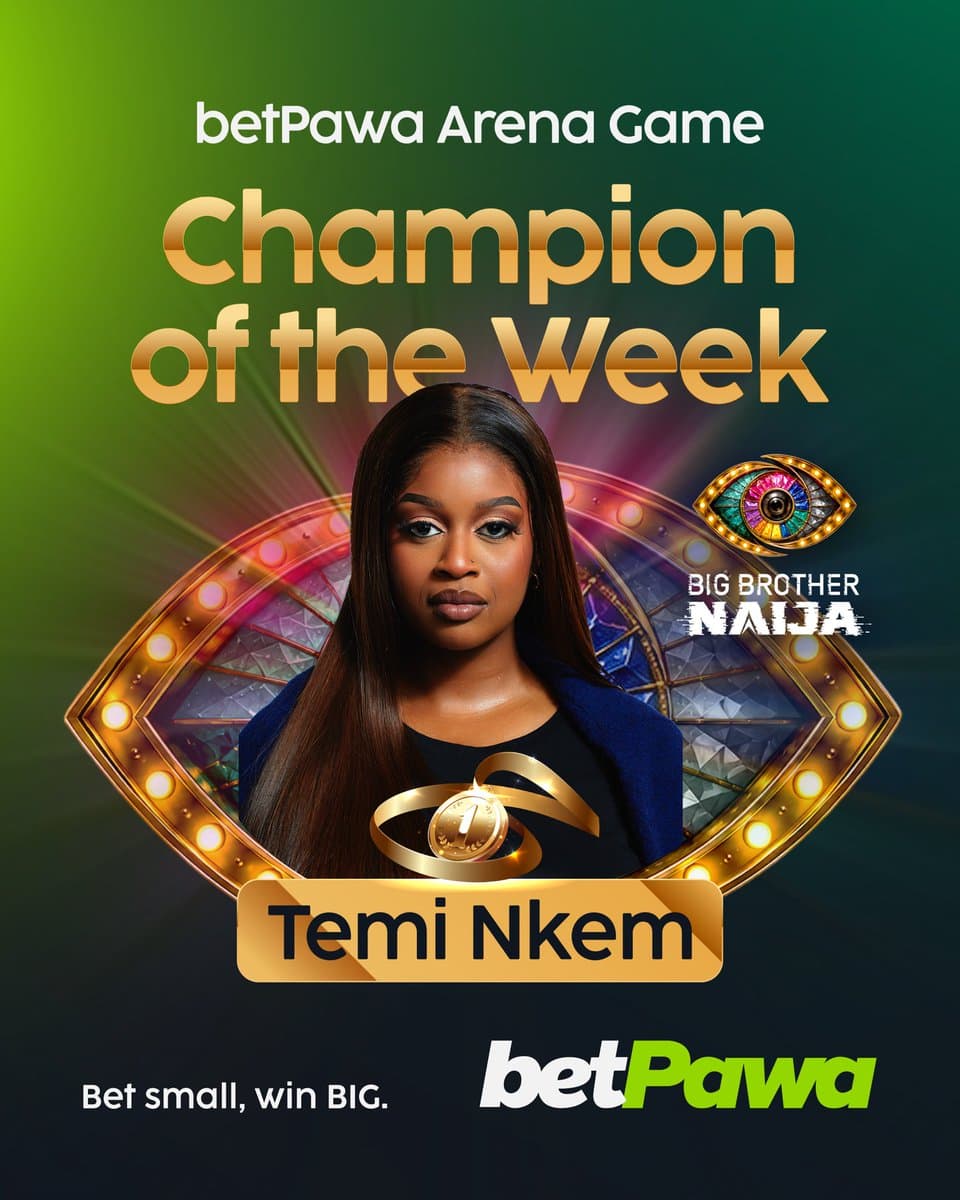 Temi Nkem Wins betPawa Arena Games in Big Brother Naija Season 11