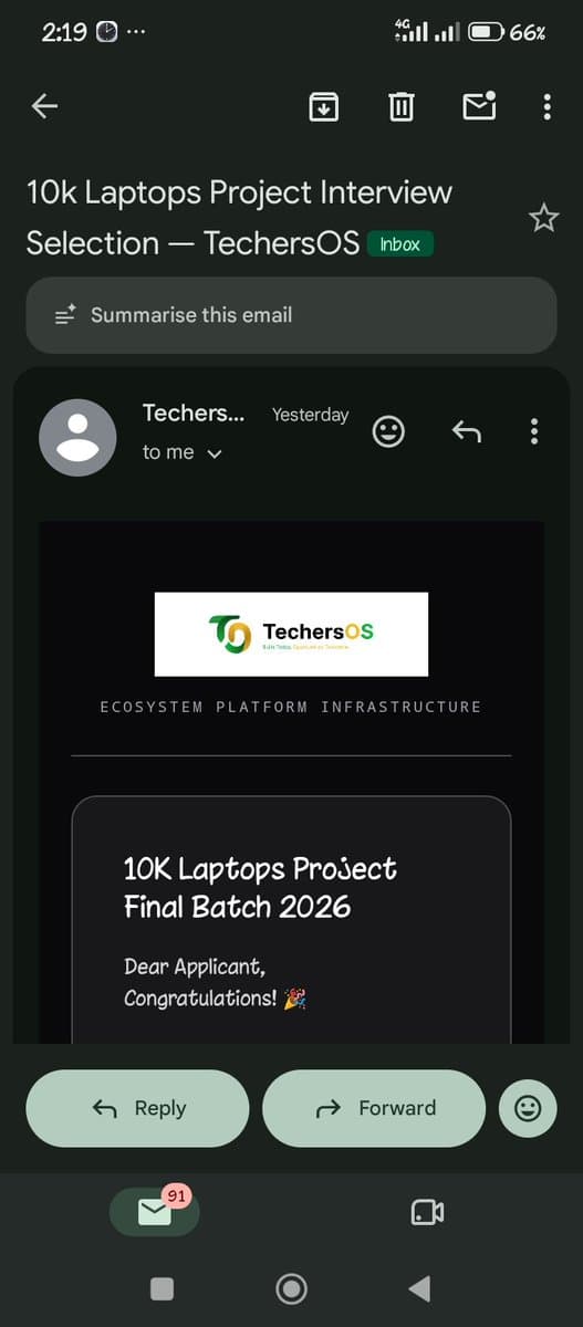 10K Laptops Project Wraps Final Interviews for Nigerian Youth
